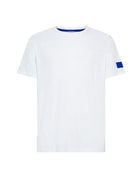 t-shirt logo manica fluo bianco - sun68 - t-shirt