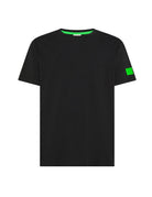 t-shirt logo manica fluo nero - sun68 - t-shirt