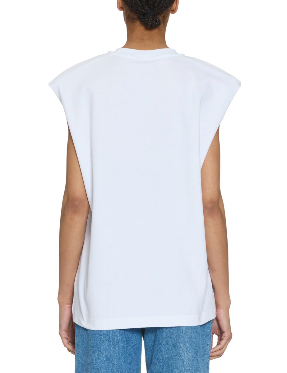 t-shirt maxy pocket bianco - Frida SRL