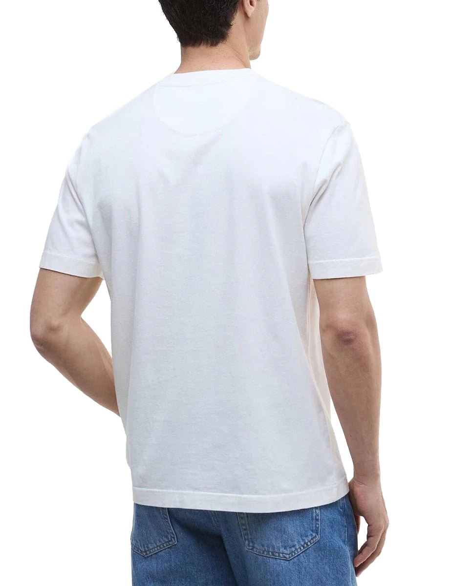 t-shirt multon whisper white - barbour - t-shirt