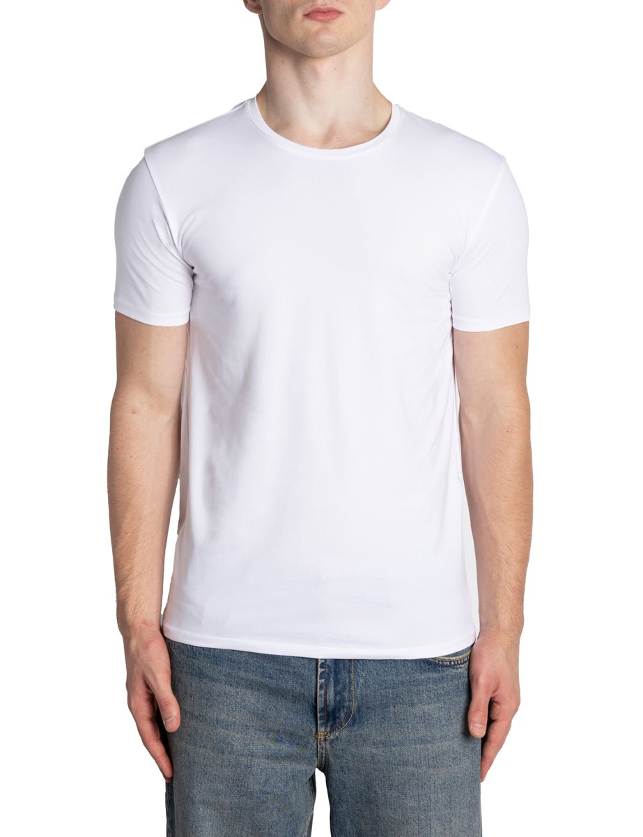 t-shirt new pima bianco - selected - t-shirt