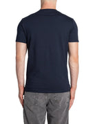 t-shirt new pima blu navy - selected - t-shirt