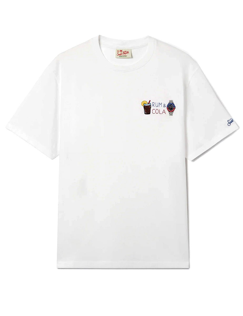 t-shirt portofino rum cola watch - st. barth - t-shirt