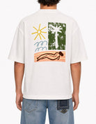 t-shirt relax norman bright white - selected - t-shirt