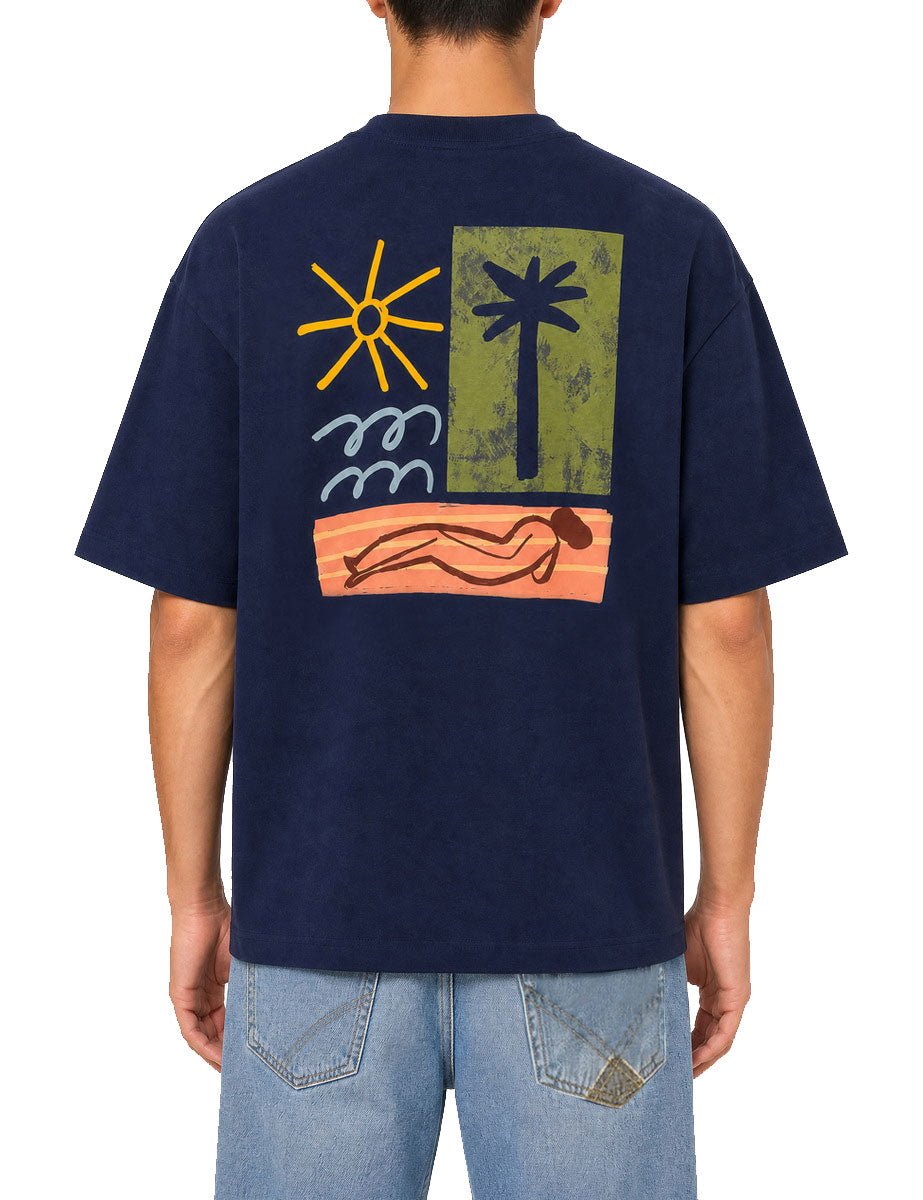 t-shirt relax norman ocean cavern - selected - t-shirt