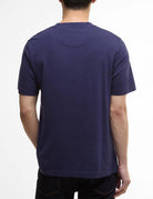 t-shirt steve mcqueen royal blue - barbour - t-shirt