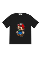 t-shirt super mario nero - Frida SRL