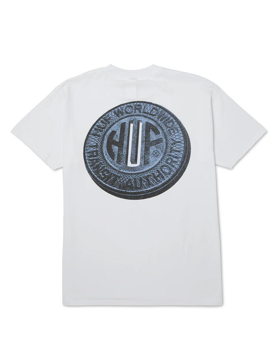 t-shirt token white - huf - t-shirt