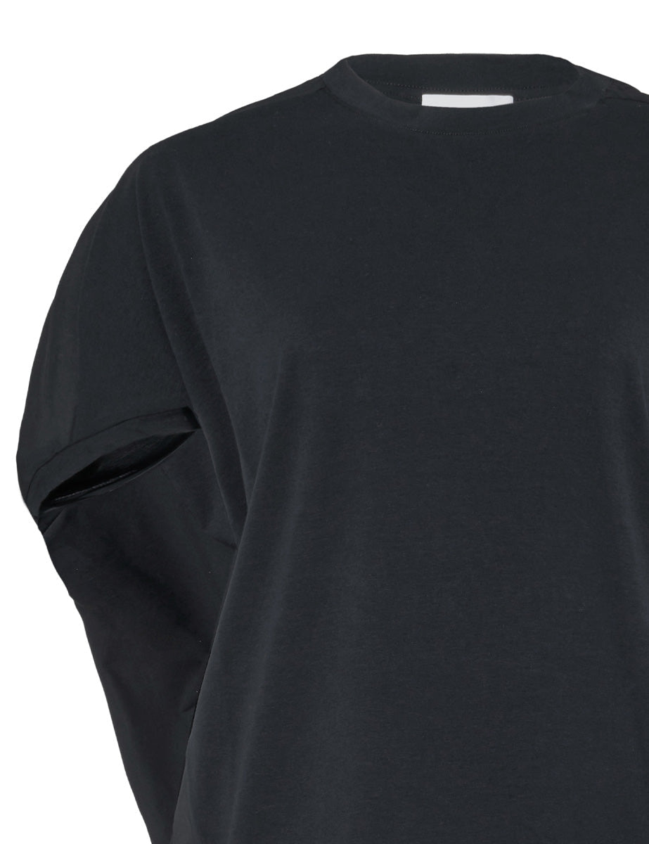 t-shirt uovo pop jersey blu notte - alpha - t-shirt