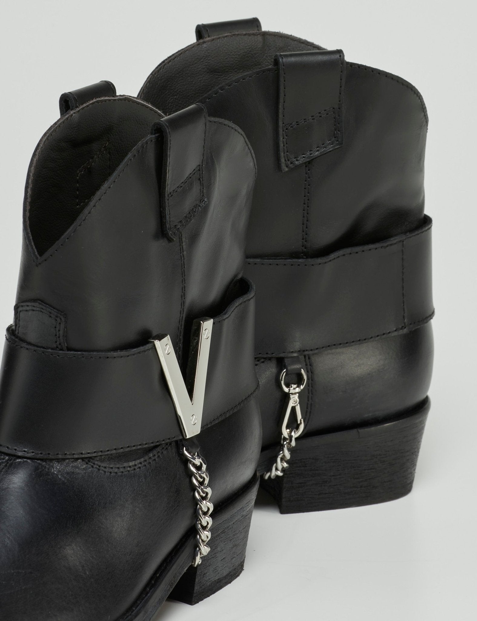 texano cinturone "V" argento - Frida SRL