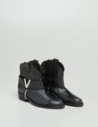 texano cinturone "V" argento - Frida SRL