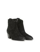 texano suede velours black - ash - stivaletto