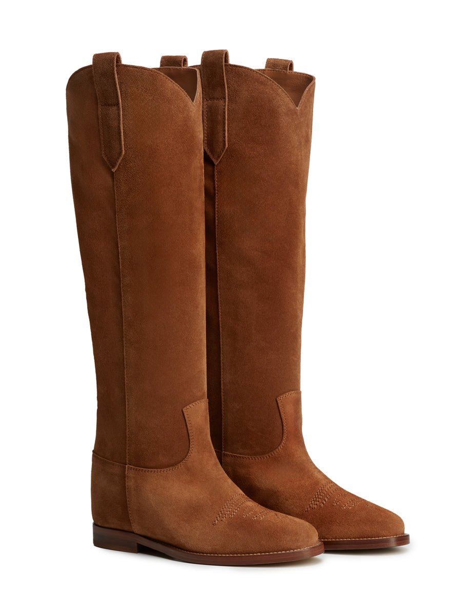 texano velour soft martora - viaroma15 - stivale