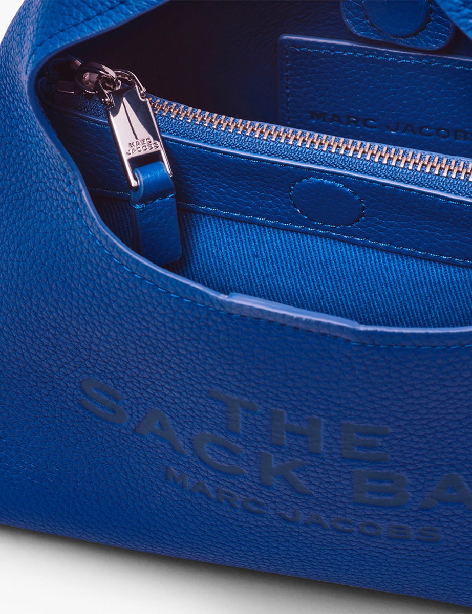 the mini sack leather cobalt - marc jacobs - shopper