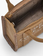 the phone tote leather camel - marc jacobs - shopper