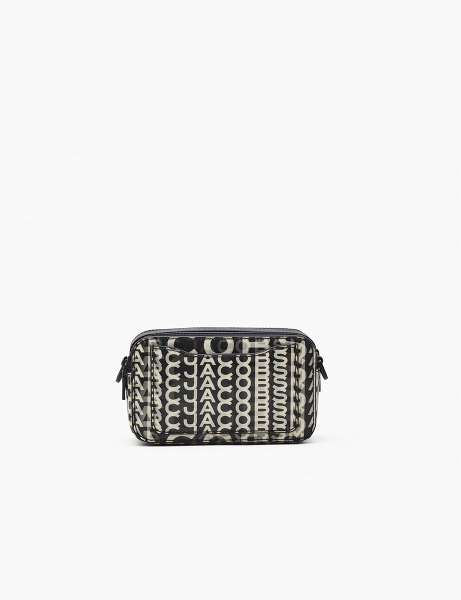 the snapshot leather black white - marc jacobs - clutch
