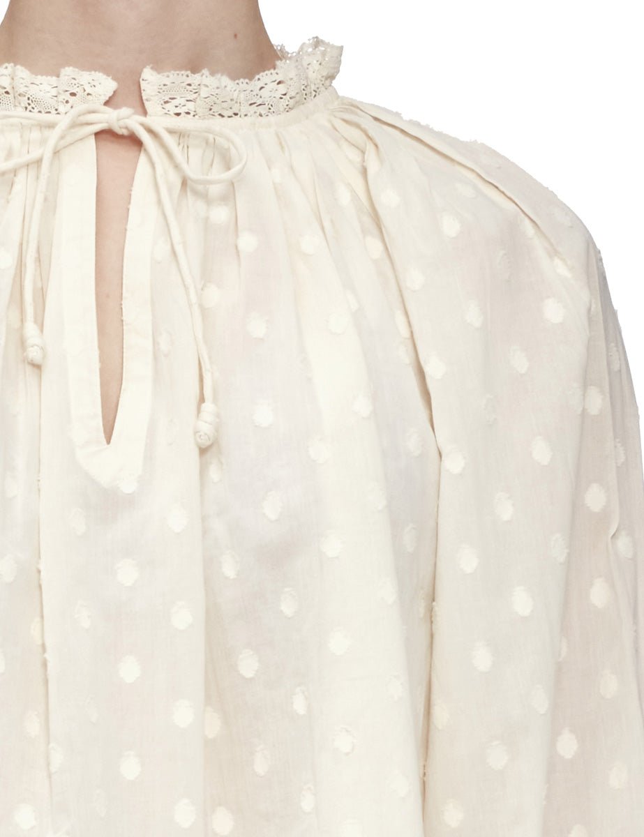 top ada pristine - ulla johnson - camicia manica lunga