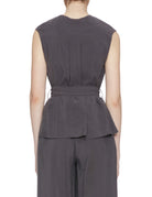 top cintura grey purple - alysi - top