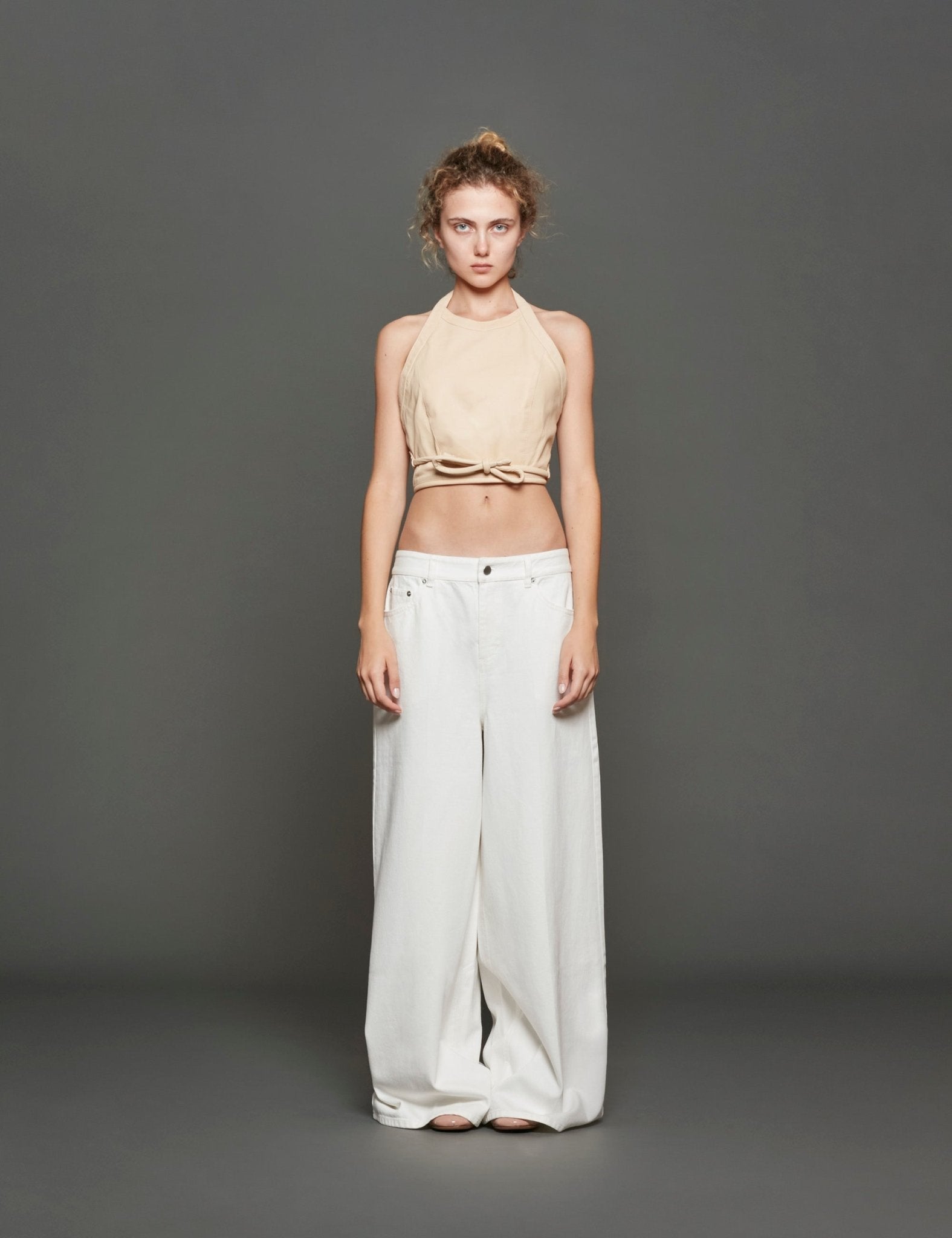 top nappa beige - Frida SRL