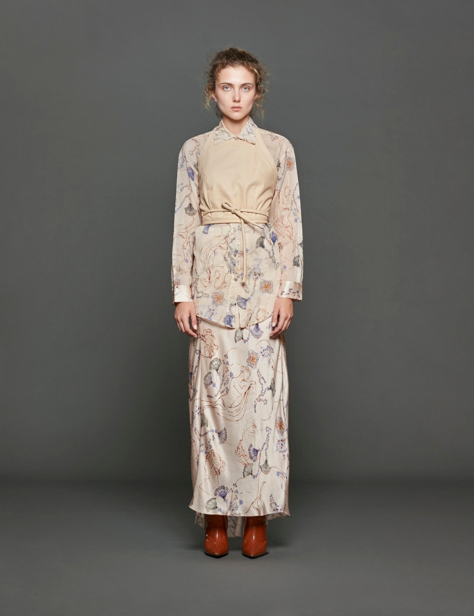 top nappa beige - Frida SRL