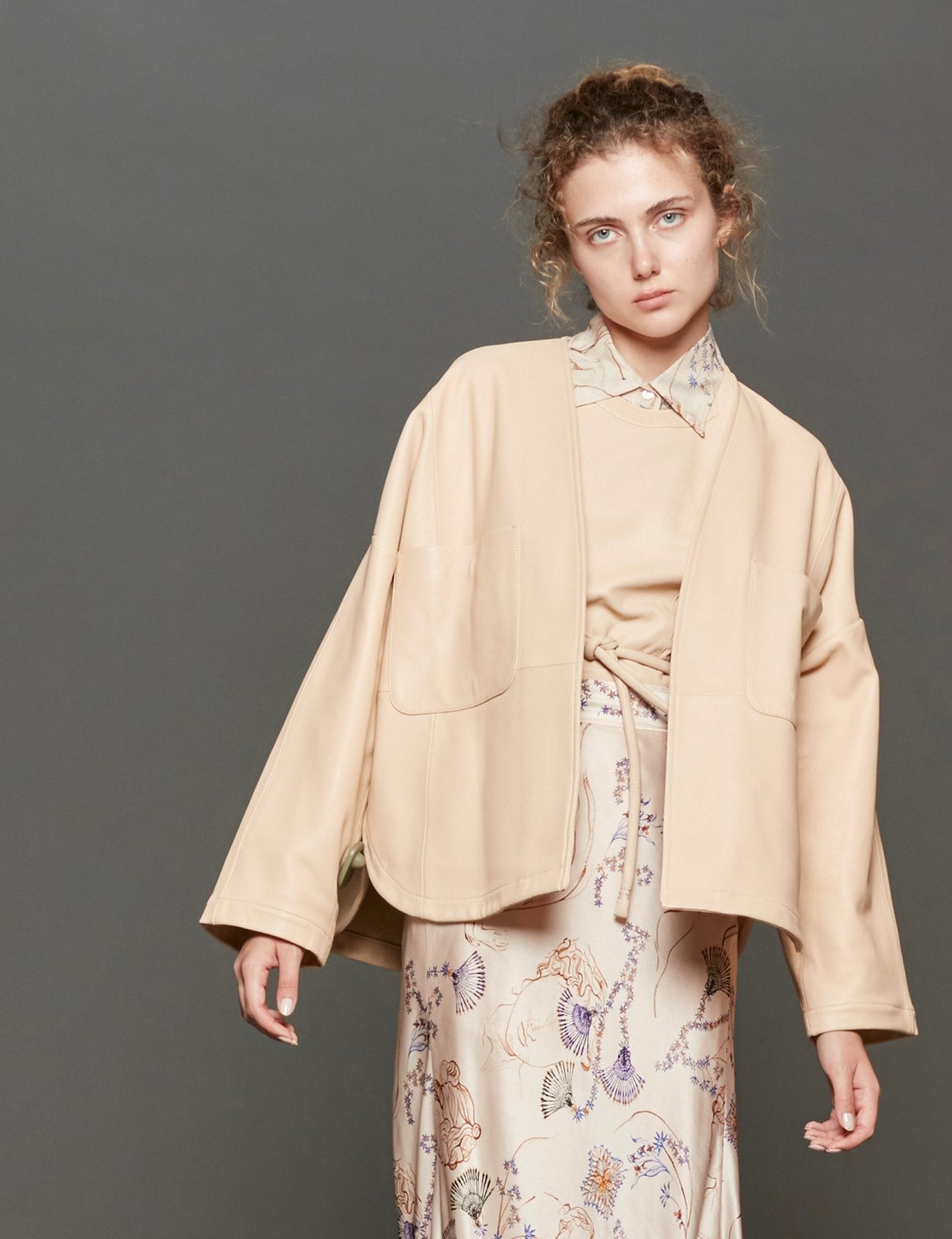 top nappa beige - Frida SRL
