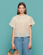 top zuri albs alabaster - ulla johnson - top