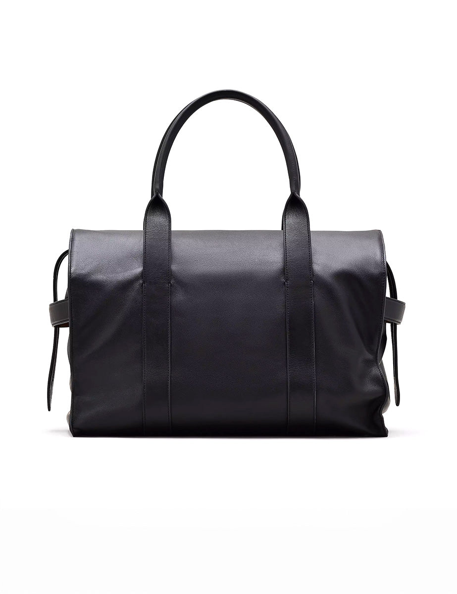 tote bag leather nero - marc jacobs - shopper