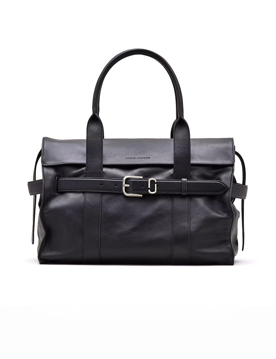 tote bag leather nero - marc jacobs - shopper