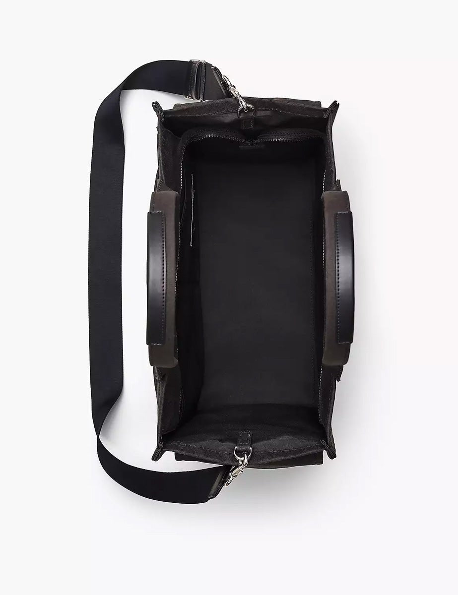 travel tote bag canvas nero - Frida SRL