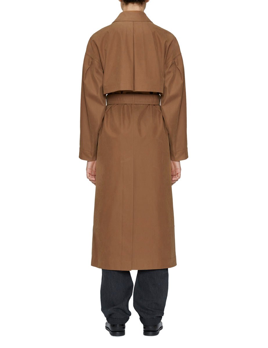 trench cintura cammello - Frida SRL