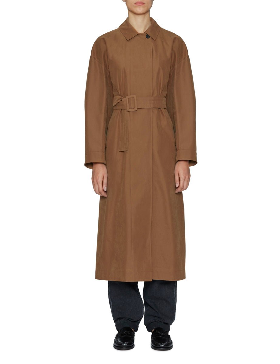 trench cintura cammello - Frida SRL