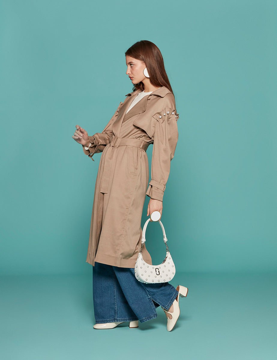 trench ember perle taupe - mother of pearl - trench