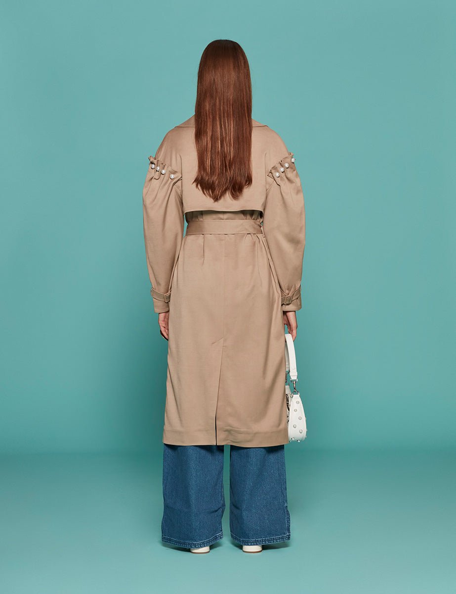 trench ember perle taupe - mother of pearl - trench