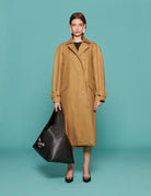 trench sculpted tan tan - tibi - trench