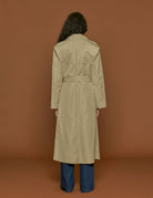 trench tech twill olive - Frida SRL