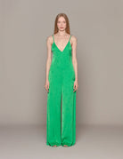 tuta jacquard etoile paradise verde - forte forte - jumpsuit