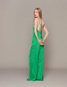 tuta jacquard etoile paradise verde - forte forte - jumpsuit