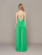 tuta jacquard etoile paradise verde - forte forte - jumpsuit