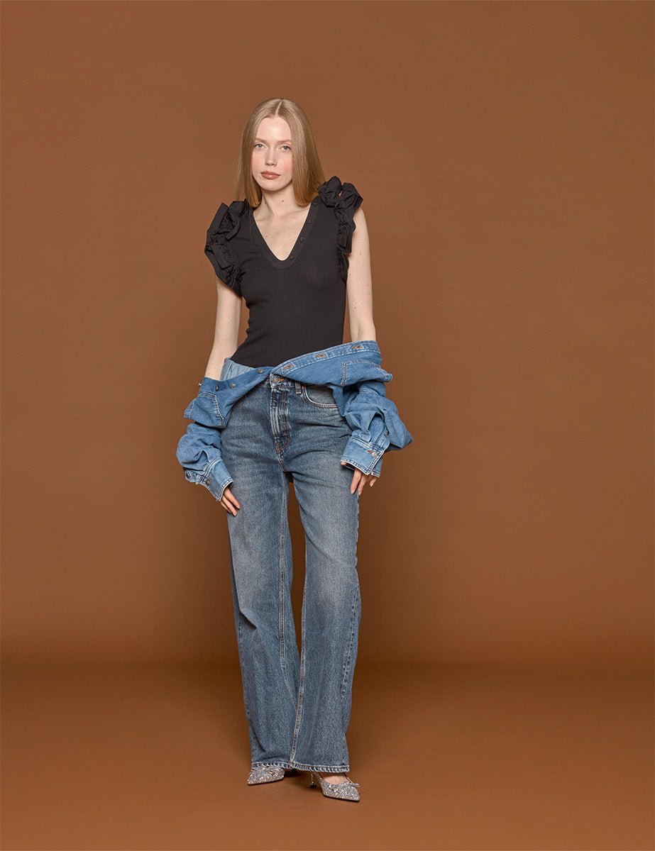 tuta tilda piano blue - haikure - jumpsuit