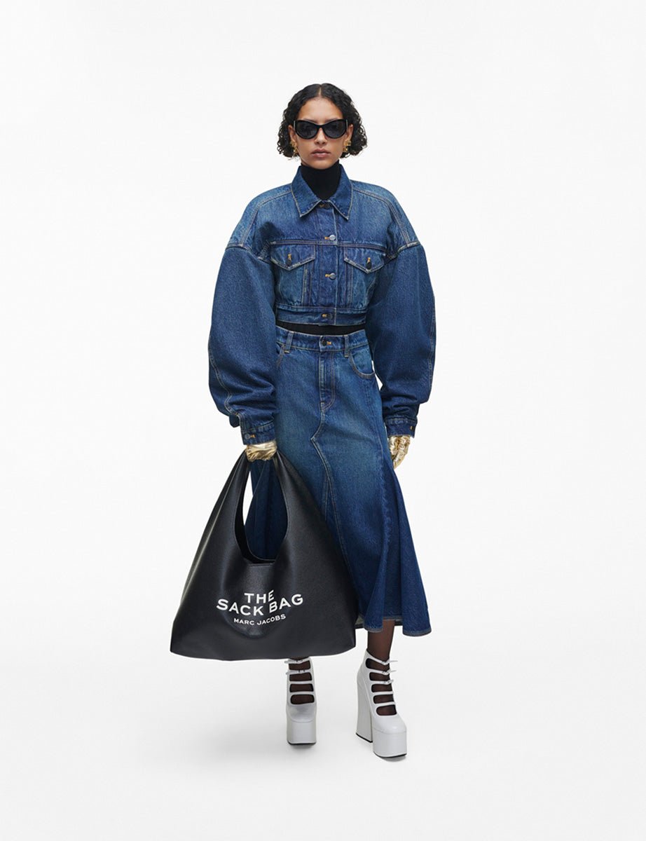 xl sack leather nero - marc jacobs - shopper