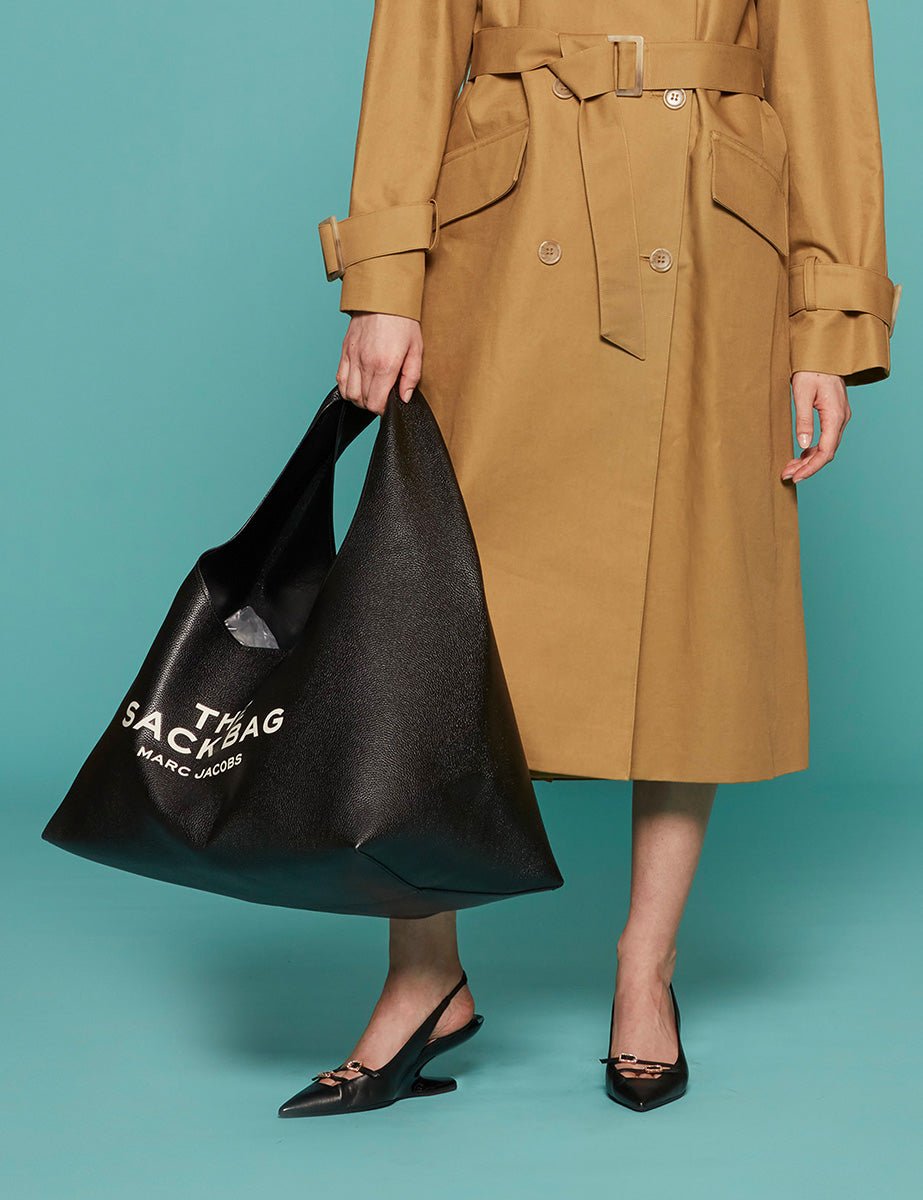 xl sack leather nero - marc jacobs - shopper