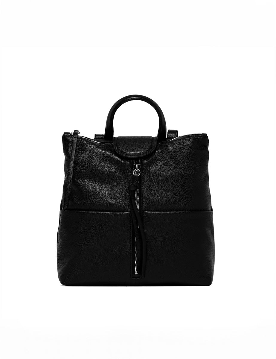 zaino pelle giada nero - gianni chiarini - zaino