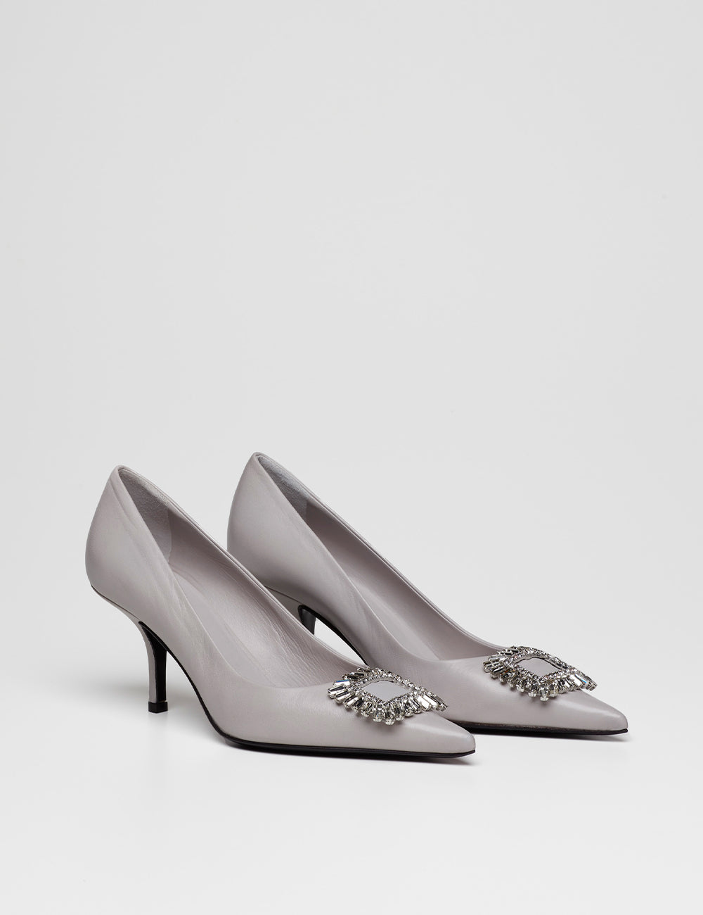 Decollete grigio sale