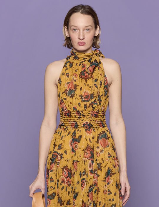 abito maya midi fiocco - ulla johnson - abito