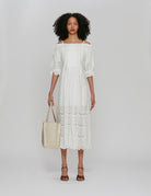 abito narcisa pristine bianco - Frida SRL