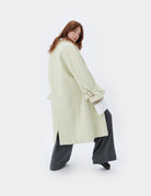 cappotto lana panna - Frida SRL