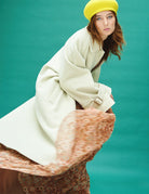 cappotto lana panna - Frida SRL