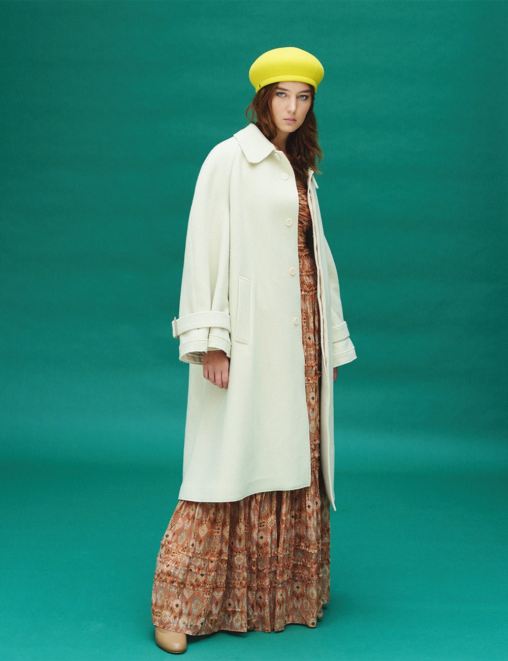 cappotto lana panna - jejia - cappotto