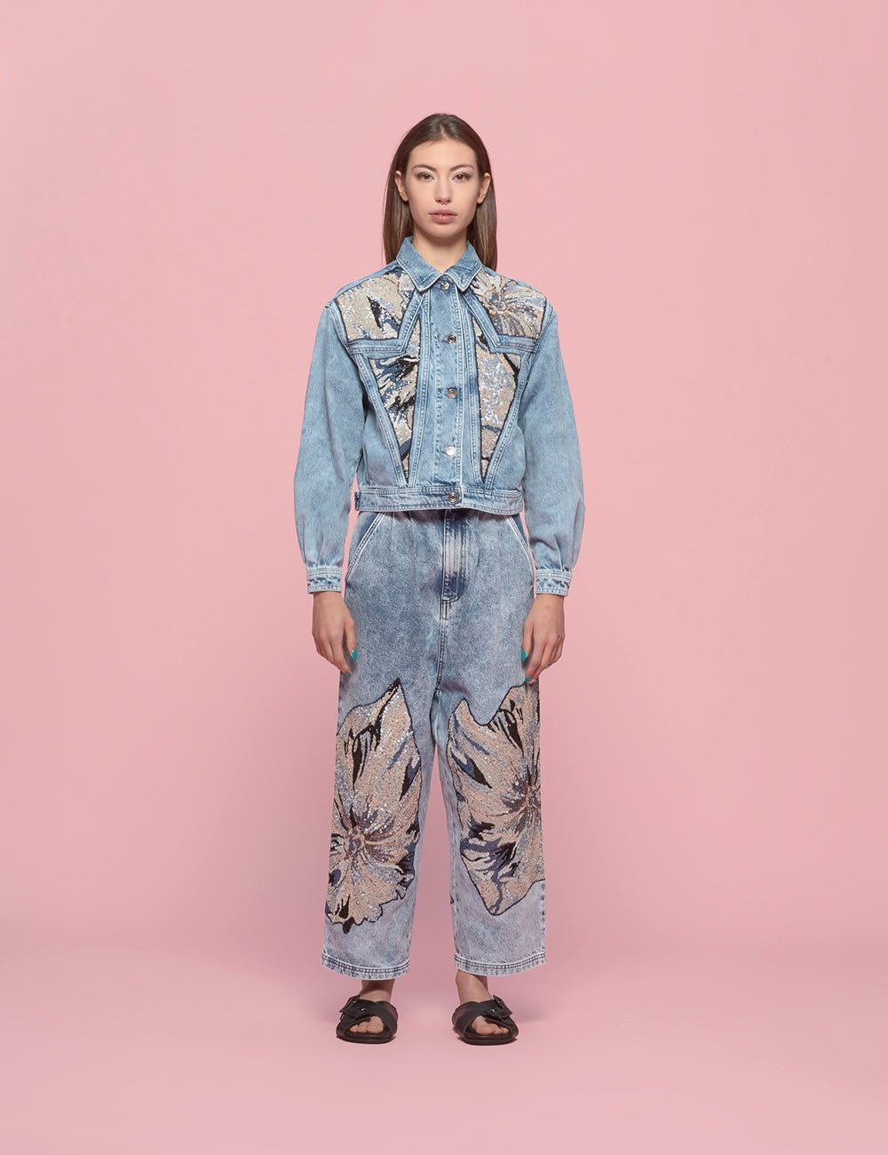 giubbino jeans miriana - Frida SRL