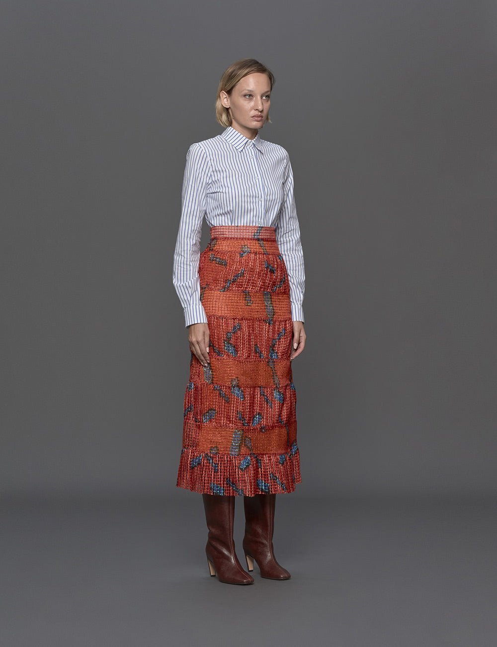 Gonna Organza Macula - Frida SRL